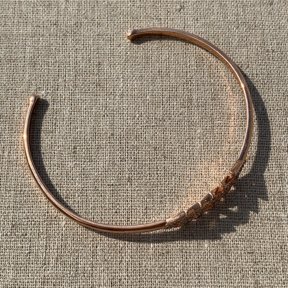 Stella & Dot Pave Triangle Cuff bracelet - Picture 6 of 6